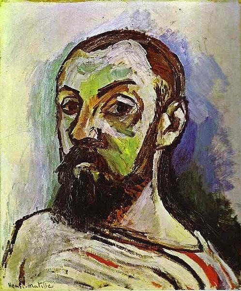 Henri Matisse Self Portrait in a Striped T shirt 1906,